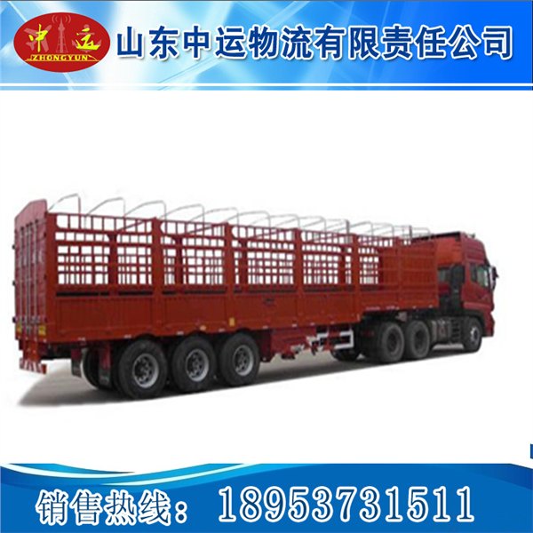 仓栅式挂车厢式半挂车 双桥仓栅式运输半挂车  3轴仓栅式运输半挂车 ?