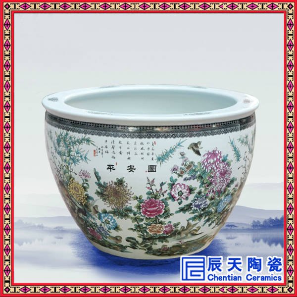 景德镇陶瓷大缸定做 陶瓷大缸厂家