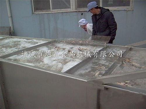 解冻流水线_诸城旭鑫机械_冻品解冻流水线