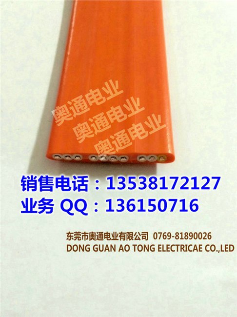行车排线,天车扁线,TVVB电镀设备天车随行电缆