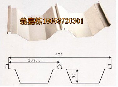 92-675琉璃瓦彩钢瓦屋面板仿古瓦