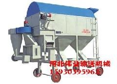 移动式大型除尘圆筒清理筛
