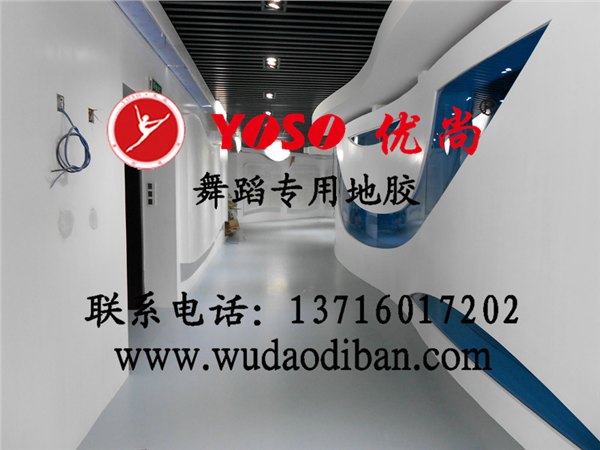 高亮舞台地胶，亚光的舞蹈地胶，隔音舞蹈地板