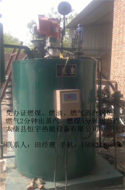 蒸汽锅炉,免监检蒸汽锅炉图,恒宇热能设备