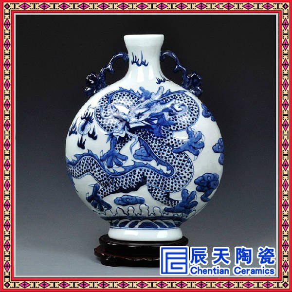陶瓷花瓶定做 陶瓷摆饰花瓶定做