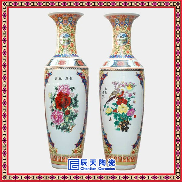 陶瓷大花瓶定做 陶瓷大花瓶