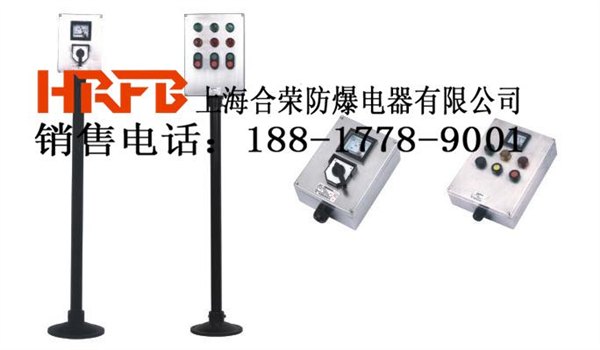 可上锁的锈钢防爆操作柱、防止误操作的不锈钢防爆操作柱
