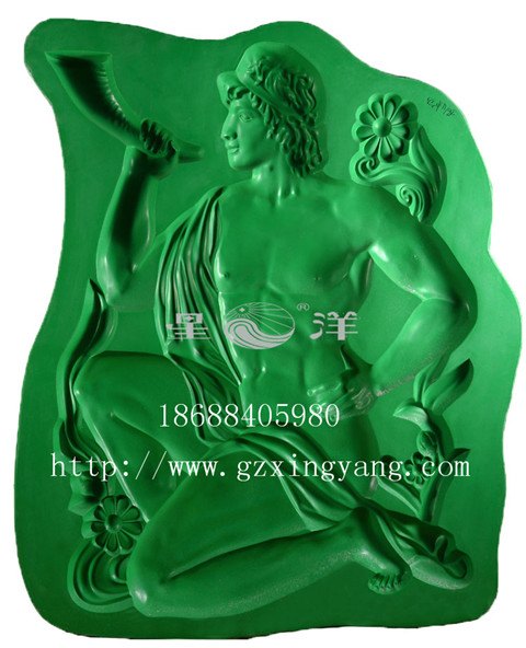 星洋欧式装修风格壁挂石膏浮雕 酒店内外墙装饰浮雕 校园墙浮雕