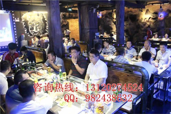 自助烧烤加盟店大概投资多少钱，狼遇见羊自助烧烤加盟费用，狼遇见羊烧烤店