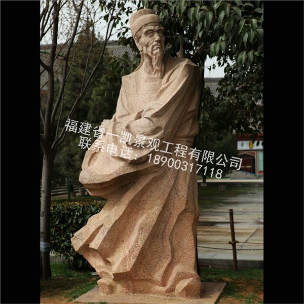 厂家直销古代人物雕塑 石材人物 花岗岩人物雕塑生产厂家