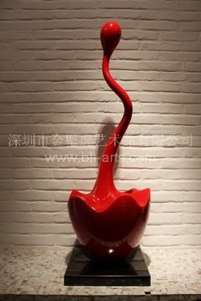 直销深圳壁虎雕塑艺术品树脂抽象玄关台雕塑摆件工艺品