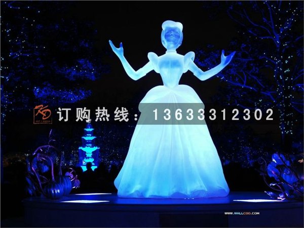 玻璃钢雕塑公主