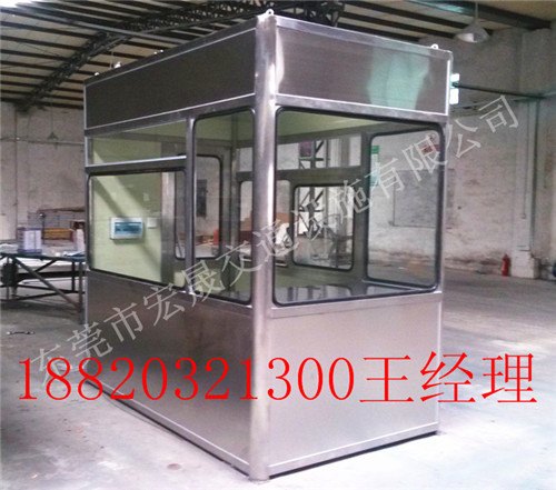 不锈钢停车场收费亭，广东收费亭制作厂家