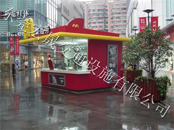 乐清艺术售货亭制作,浙江彩钢售货亭厂家订做