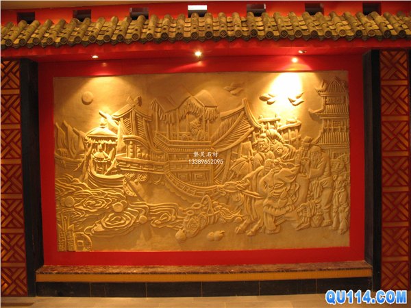 砂岩浮雕壁画
