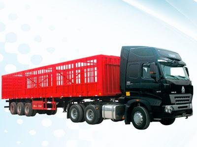 仓栅式运输半挂车 仓栅式半挂车价格 仓栅式半挂车参数