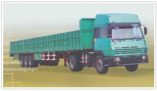 轻型栏板式半挂车  栏板式半挂车价格 轻型栏板参数  