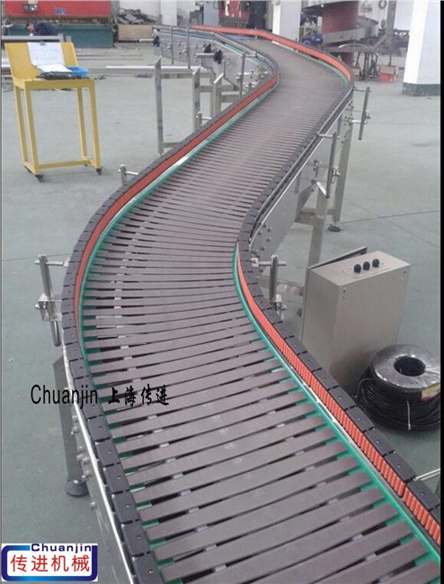 长期订做转弯链板输送机，882TAB转弯链板输送机