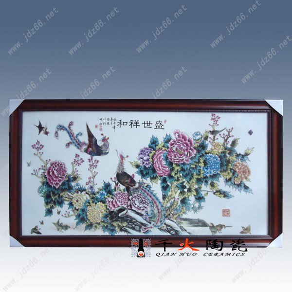 景德镇陶瓷壁画 手工陶瓷画