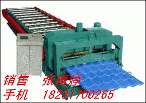 广元冷弯成型压瓦机机械设备828琉璃瓦压瓦机 