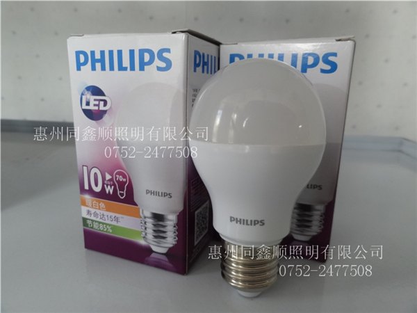 飞利浦 10W 3000K/6500K LED球泡