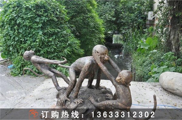 玻璃钢雕塑 玻璃钢戏耍