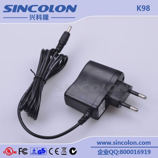 001系列（4.2V0.5A）欧规锂电池充电器