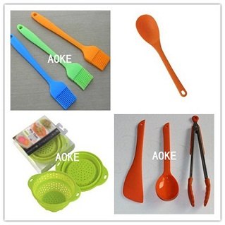 AOKE硅胶餐具/AOKE硅胶玻纤烤垫