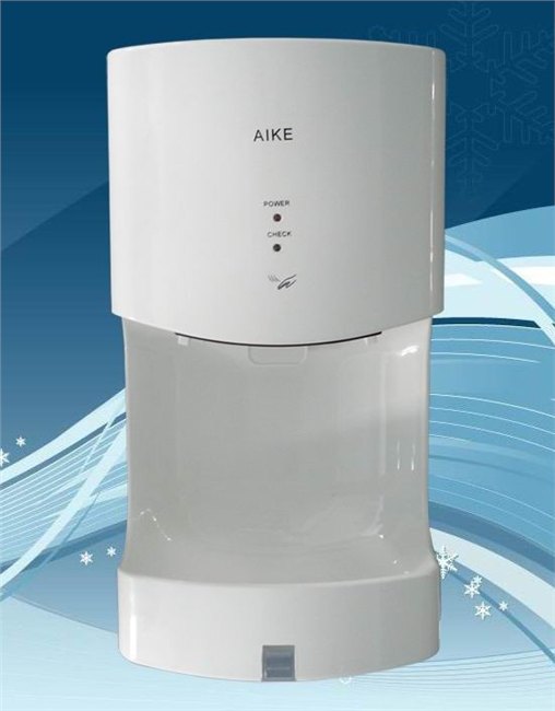 供应艾克带接水盘高速干手器/烘手器AK2630T