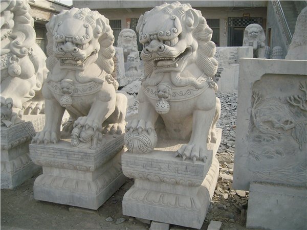 济宁有哪些建材城，石狮子批发在哪家_海淀石狮子