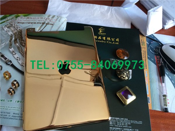 深圳专业黄金版ipad供应商：电镀黄金版ipad