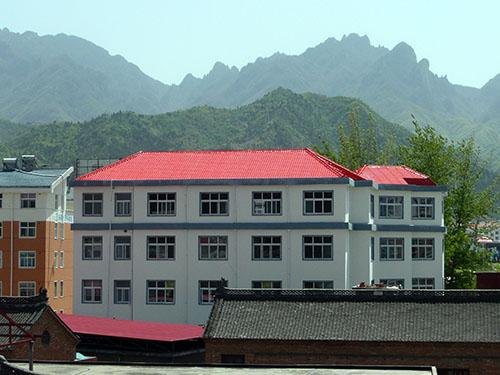 树脂瓦_甘肃张掖树脂瓦厂家图_森颢建材