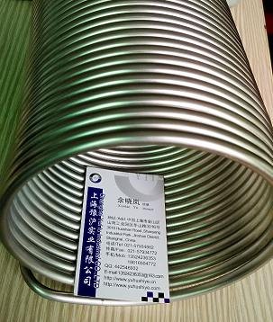 不锈钢无缝酸洗盘管，卡套盘管，现货盘管