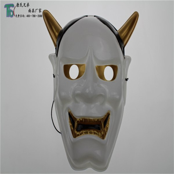 兰陵王面具（白）日本动漫面具 吸塑面具 迪士尼面具