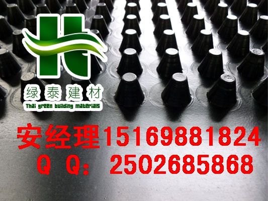 嘉兴（侧墙防水）地下室排水板&湖州车库绿化排水板