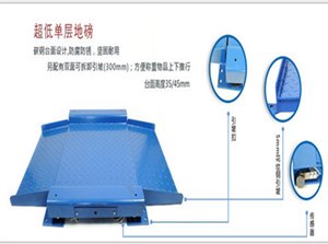 超低型小地磅厂家_无锡超低型小地磅_无锡大树
