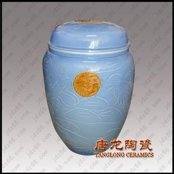 陶瓷骨灰坛防腐防水防火防潮不裂变无虫蛀