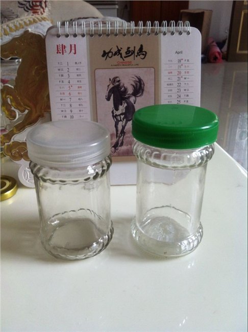 厂家供应多种容量花边酱菜玻璃瓶果酱瓶