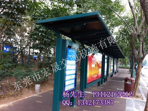 江门哪里有制作公交候车亭的厂家？订做一套候车亭多少钱？