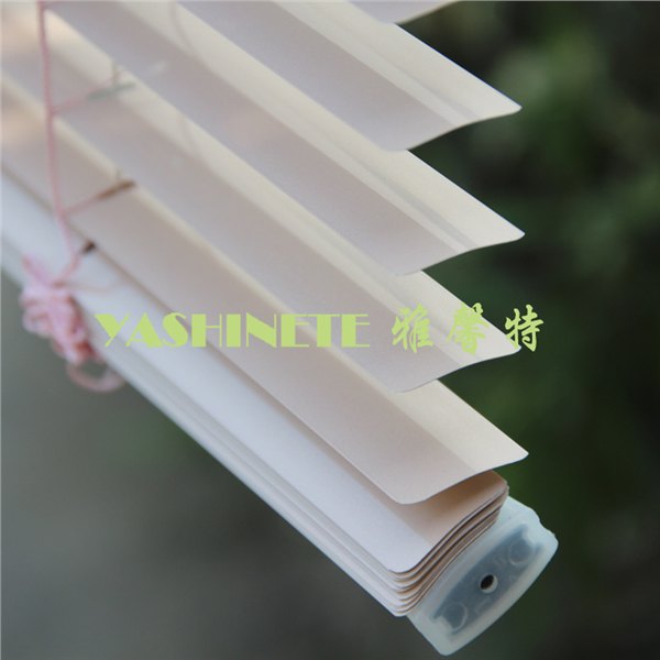 杭州品牌窗帘批发定制25mm珠光普通百叶窗帘