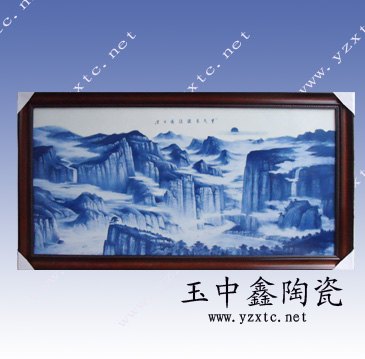 景德镇瓷板画大师制作
