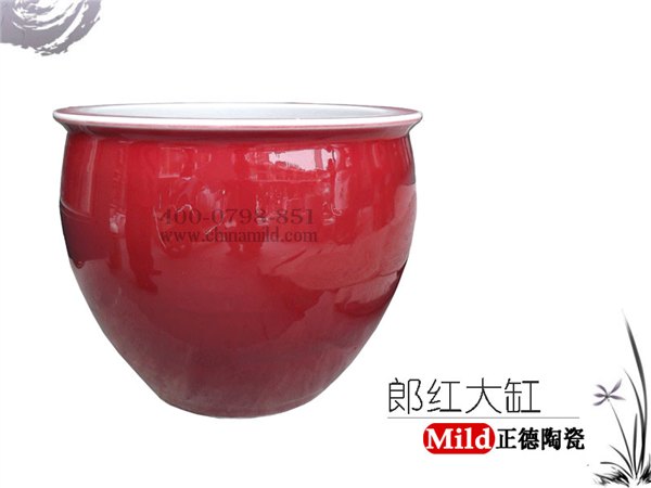 陶瓷大缸批发价格 陶瓷小鱼缸批发 订做陶瓷鱼缸厂家