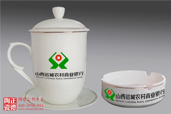 会议杯订做价格 青花陶瓷办公杯 陶瓷茶杯批发厂家