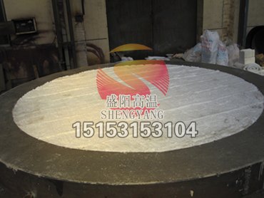 浙江长兴工业园钢包盖全纤维设计