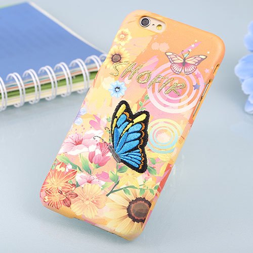 iphone6 苹果6 手机壳 保护套 手机皮套 手机套刺绣