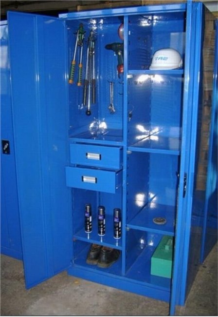 做双开门工具柜的厂家_五抽钢制工具柜尺寸_金华钢制工具柜