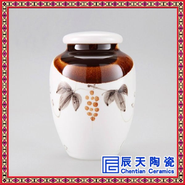 定做陶瓷罐子 青花瓷罐子定做