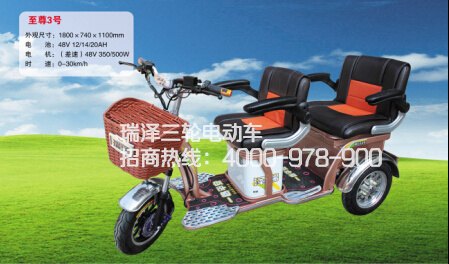 休闲款电动三轮车