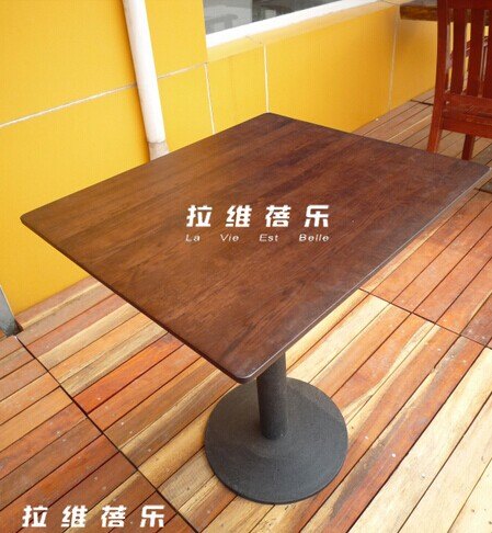 供应上海Maan Coffee漫咖啡店方桌（咖啡Maan Coffee