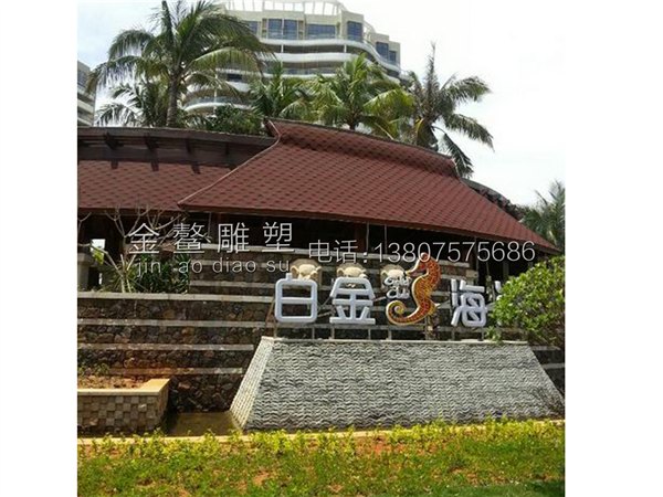 优质的海口GRC构件首选金鳌城市雕塑公司